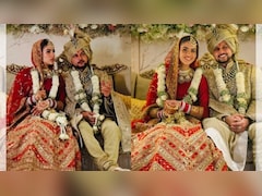 लाल लहंगे में दुल्हन बनीं वंशिका, आइवरी शेरवानी में छाए कुलदीप यादव, मसूरी की वादियों में बजी शहनाई, देखें PHOTOS