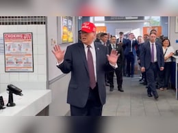 Trump Visited A Burger Joint. Declared Iran Strikes 9 Hours Later