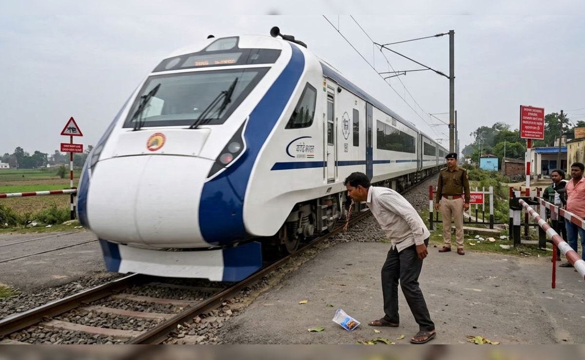 बिहार: खैनी के चक्कर में व्यक्ति की दर्दनाक मौत, थूकते समय वंदे भारत एक्सप्रेस से टकराया