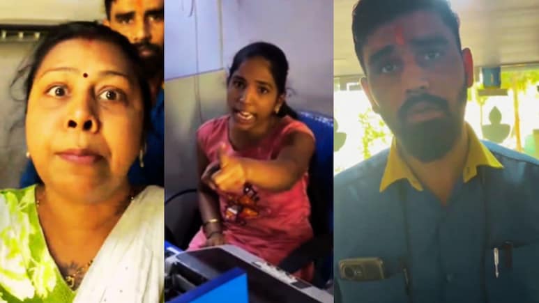 Thane VIDEO : 'मराठीत बोलणार नाही, सरकारला जाऊन सांग, निघ'; ठाण्यातील भारतगॅस एजन्सीत कर्मचाऱ्यांची मुजोरी