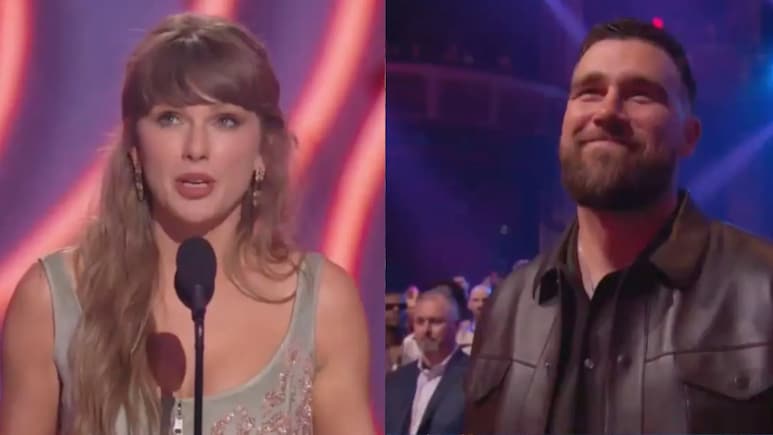 Taylor Swift Thanks Fiance Travis Kelce After Her Major Win At iHeartRadio Music Awards
