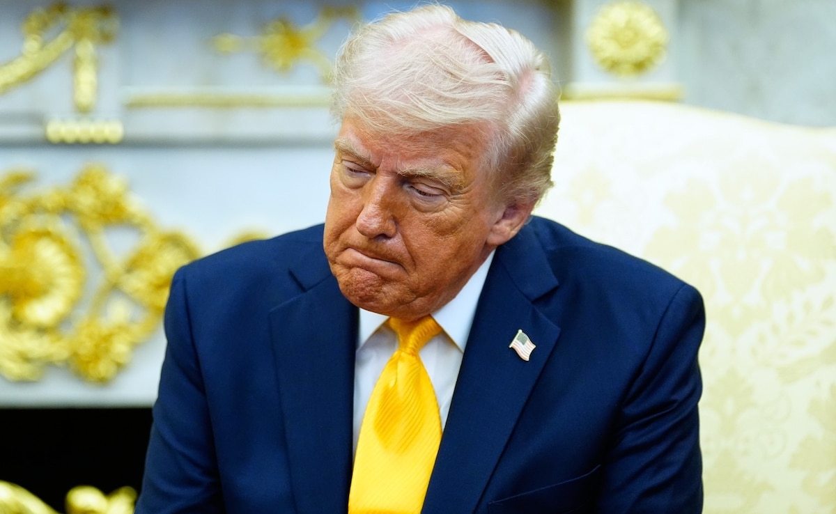 "Please", "Witch": Trump Makes Headlines, This Time For Typos In War Post