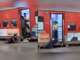 बच्चा ट्रेन में छूटा तो जान की बाजी लगा दौड़ी मां, चलती ट्रेन से लड़ी, आंखें नम कर देगा ये वीडियो