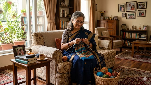 Knitting, Puzzles, Not Scrolling: Study Links Mental Activity To Reduced Dementia Risk