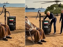 रेत पर सोते खामेनेई, तेल चुराते ट्रंप! वायरल AI वीडियो में दिखा मजेदार &lsquo;पॉलिटिकल गेम&rsquo;, लोगों को खूब आ रहा पसंद