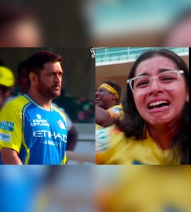 Watch: Crowd Goes Berserk As MS Dhoni Makes Grand Entry At Chepauk; Female Fan Breaks Down