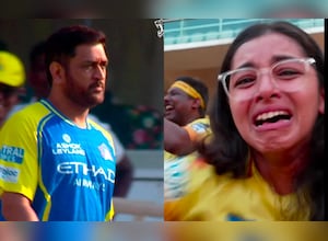 Watch: Crowd Goes Berserk As MS Dhoni Makes Grand Entry At Chepauk; Female Fan Breaks Down