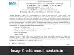 NIC Recruitment 2026: Applications Open For 243 Scientist B Posts