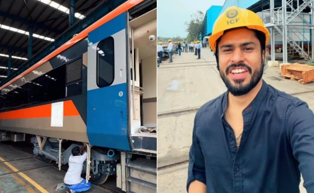 वंदे भारत ट्रेन कैसे बनती है? वायरल Video में पहली बार दिखा चेन्नई फैक्ट्री का अंदर का नजारा