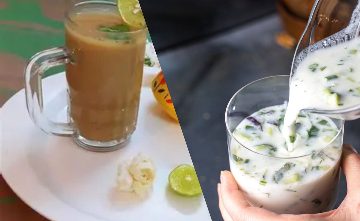 Sattu Sharbat and buttermilk