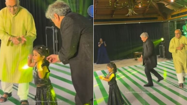 नन्ही बच्ची ने स्टेज पर नानू-दादू के साथ किया इतना जबरदस्त डांस, इंटरनेट पर छा गया Video, मिले 82 लाख व्यूज
