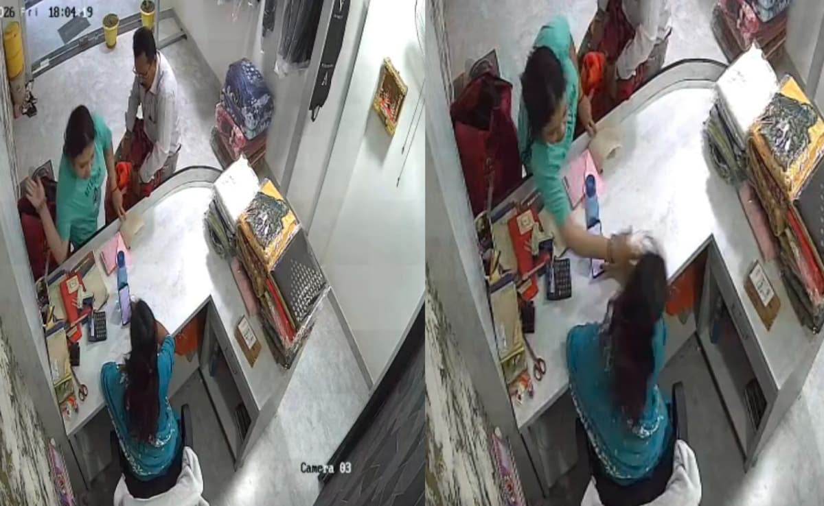 ₹50 के चक्कर में बवाल! गोरखपुर में महिला ने रिसेप्शनिस्ट को जड़ा थप्पड़, CCTV में कैद घटना