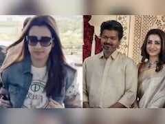 Viral Video: Trisha Avoids Paparazzi At Chennai Airport Amid Vijay Affair Rumours
