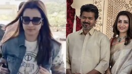 Viral Video: Trisha Avoids Paparazzi At Chennai Airport Amid Vijay Affair Rumours