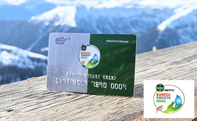 Swasth Bharat Champ Loyalty Card Program: Turning Hygiene Fun 