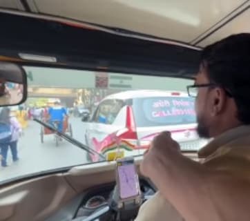 रोज़ 2500 रु कमाने का दावा! मुंबई के ऑटो ड्राइवर की महीने की कमाई सुन लोग हैरान, बोले- डिग्री बेकार है क्या?