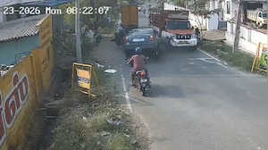 Speeding Car Rams Man-Daughter Duo In Tamil Nadu