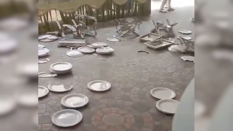 Watch: JD(U) Workers Damage Plates, Furniture At Patna Office As CM Nitish Kumar Files Nomination For Rajya Sabha