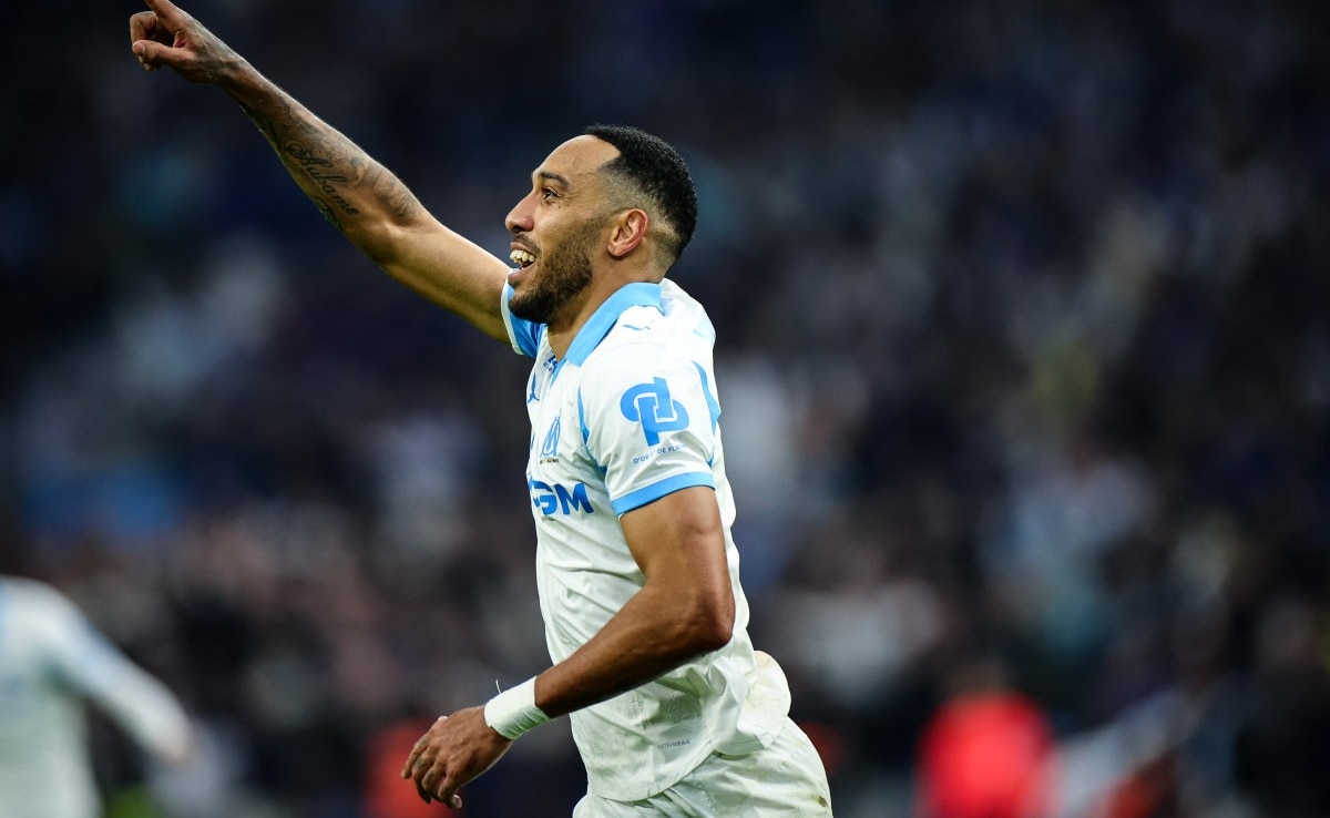 Pierre-Emerick Aubameyang Strikes Twice As Resilient Marseille Edge Lyon In Ligue 1