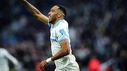 Pierre-Emerick Aubameyang Strikes Twice As Resilient Marseille Edge Lyon In Ligue 1