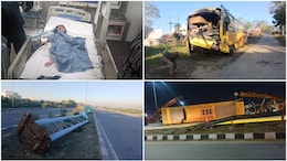 Ajmer Bus Accident: 'बारात' की बस डिवाइडर से टकराकर पलटी, ड्राइवर की मौत, 2 साल की बच्ची समेत 22 घायल