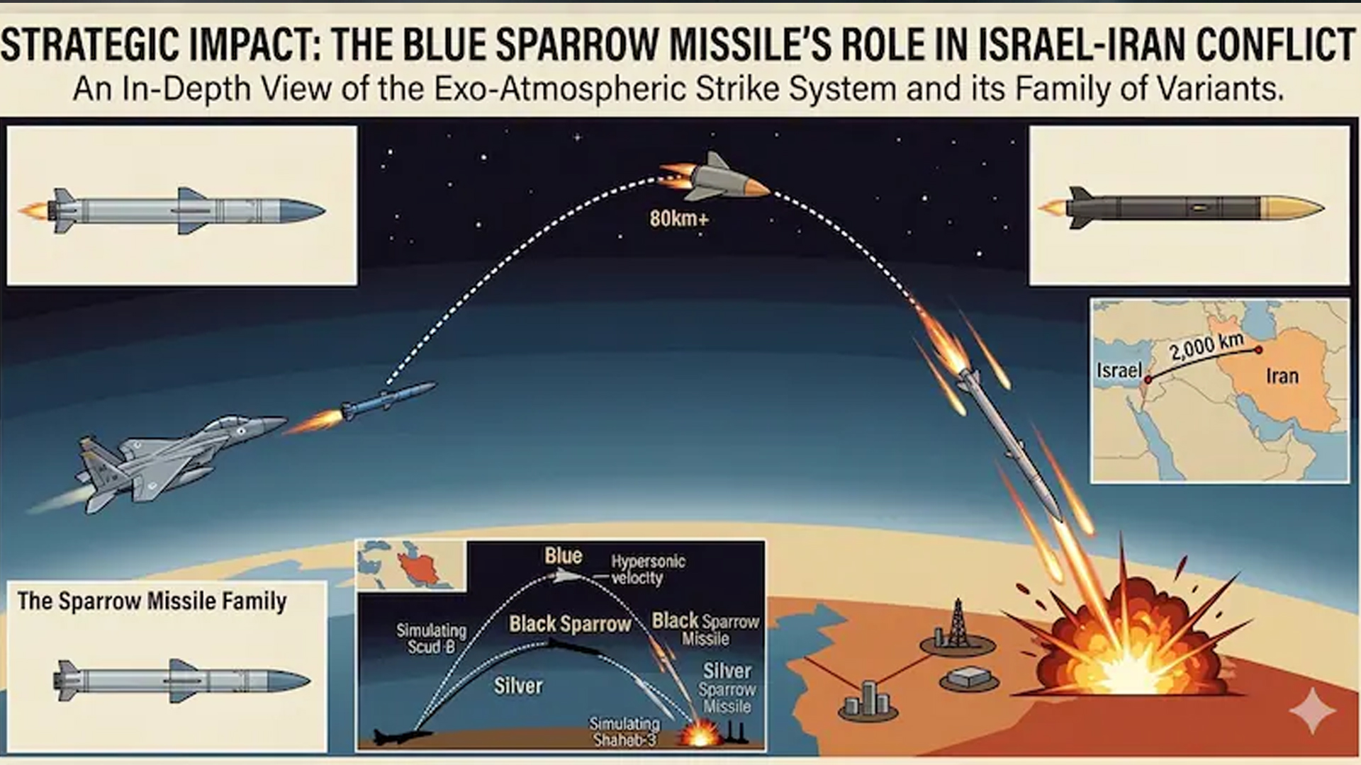 Explained: How Blue Sparrow Missile Goes To Space And Then Unleashes Hell