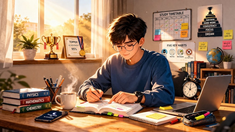 Topper Secrets: टॉपर्स बनना टैलेंट नहीं, आदतों का खेल, जानिए वो 5 बातें जो हर स्टूडेंट को सीखना चाहिए