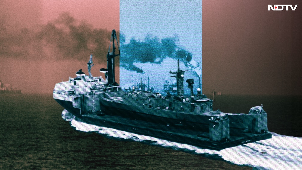 Before Drones Flew Over The Gulf, Praying Mantis Followed An Iran Mine Strike