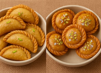 Gujiya vs Chandrakala: What's The Difference Between These Festive Sweets