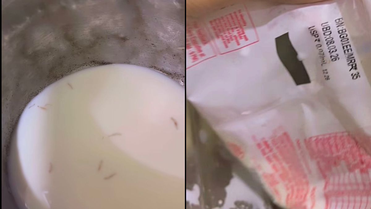 Viral Video: Woman Claims To Find Worms In Amul Milk, Company Responds