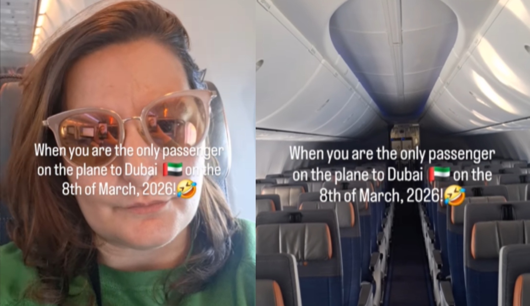 Russian Woman's "VIP Flight" Experience To Dubai Is Now A Viral Video