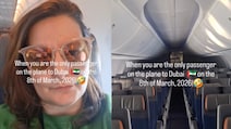 Russian Woman's 'VIP Flight' Experience To Dubai Is Now A Viral Video