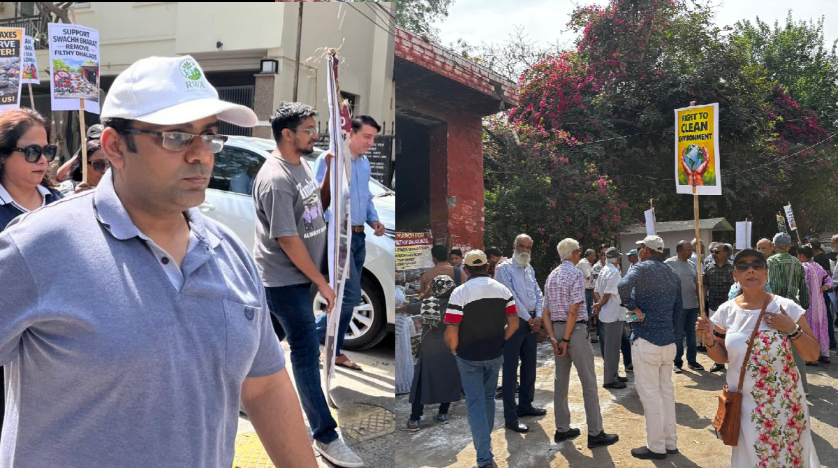 10 करोड़ के फ्लैट, लेकिन पता कूड़े वाला ब्लॉक, सीआर पार्क की बदहाली, रोजाना लोग झेल रहे परेशानी