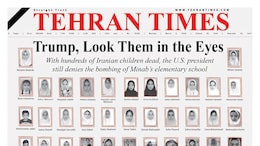 "Trump, Look Them In The Eyes": Tehran Times Frontpage's Grim Reminder