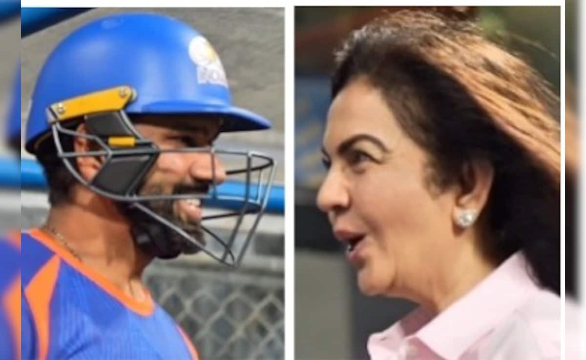 O MY GOD Rohit, जब रोहित शर्मा को सामने देखकर भी नहीं पहचान पाई नीता अंबानी, रिएक्शन हुआ वायरल