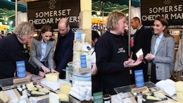 Kate Middleton And Prince William Surprise Visitors By Serving Coffee At London's Borough Market