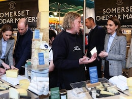 Kate Middleton And Prince William Surprise Visitors By Serving Coffee At London's Borough Market