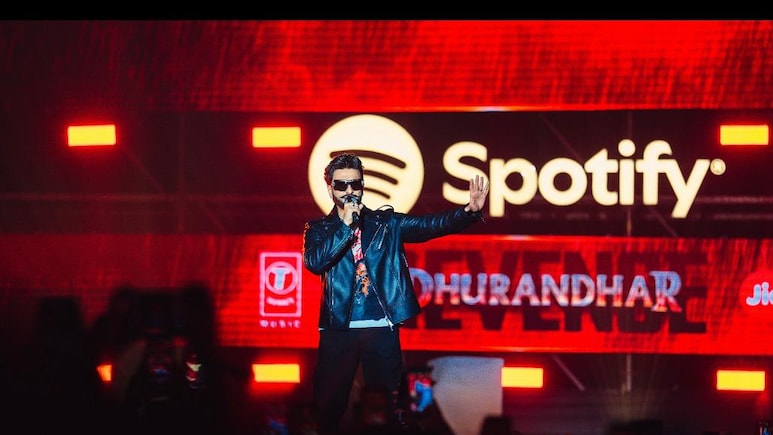 Ranveer Singh Reacts To <i>Dhurandhar's</i> Success At Music Launch Event: "Humbled And Grateful"