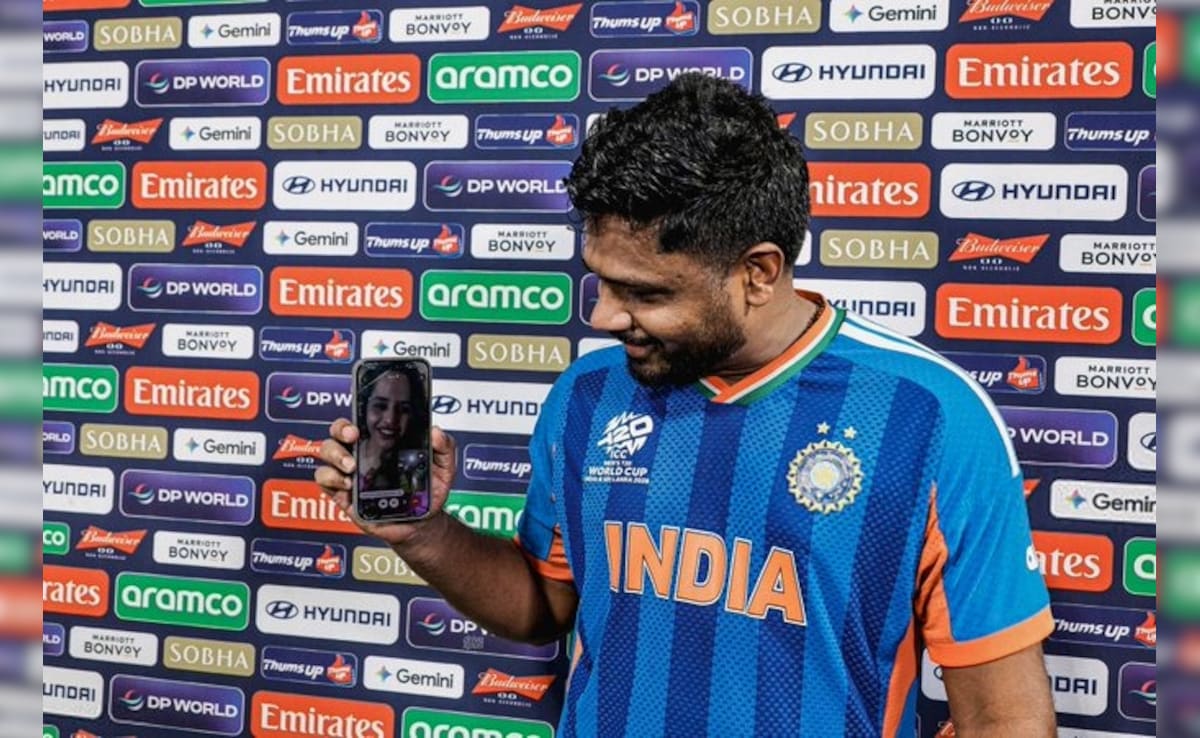Sanju Samson recorded the highest score by an Indian batter in a run chase at a T20 World Cup with his unbeaten 97. Sanju Samson recorded the highest score by an Indian batter in a run chase at a T20 World Cup with his unbeaten 97.