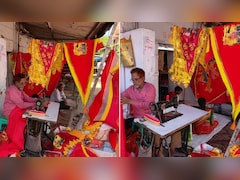 गिरिडीह में रामनवमी की तैयारियों के बीच दिखी भाईचारे की झलक, पीढ़ियों से 'महावीरी पताका' बना रहा है ये मुस्लिम परिवार