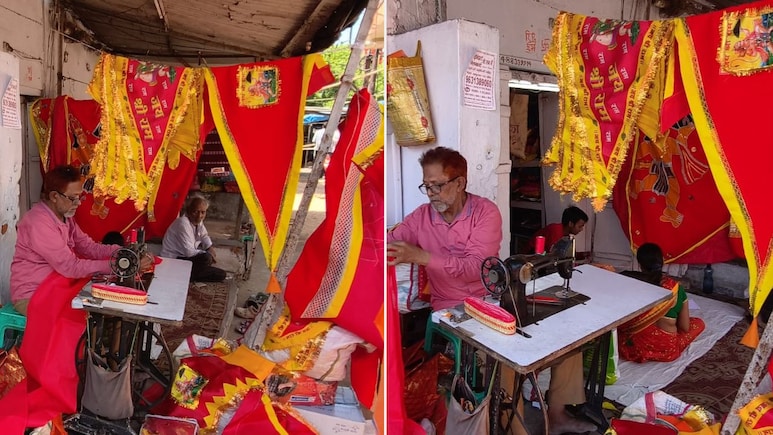 गिरिडीह में रामनवमी की तैयारियों के बीच दिखी भाईचारे की झलक, पीढ़ियों से 'महावीरी पताका' बना रहा है ये मुस्लिम परिवार