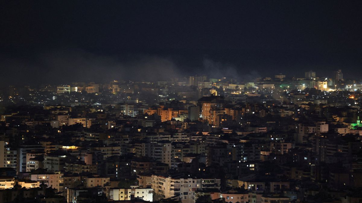 Israel Strikes Lebanon Capital Beirut After Hezbollah Fires Rockets, Drones