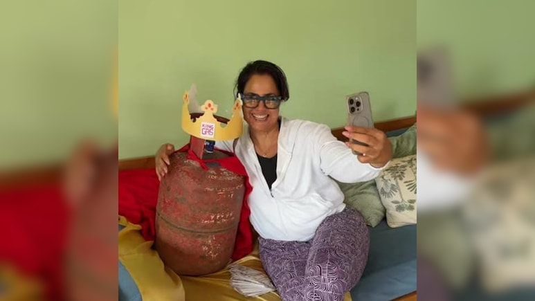 VIDEO: LPG सिलेंडर की देश में कमी, एक्ट्रेस ने शेयर किया वीडियो, बना दिया वीआईपी