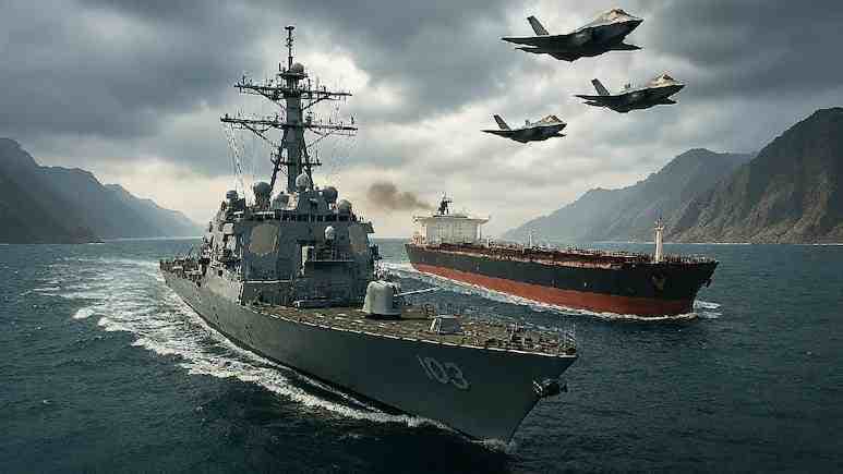 US Says Iran Threat To Strait of Hormuz "Degraded" After Strikes