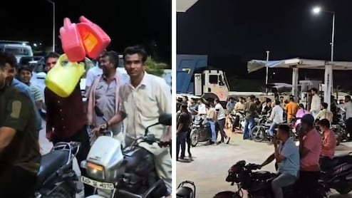 डीजल-पेट्रोल की कमी की अफवाह से राजस्थान में हड़कंप, तेल के लिए पेट्रोल पंपों पर लगी लंबी लाइनें