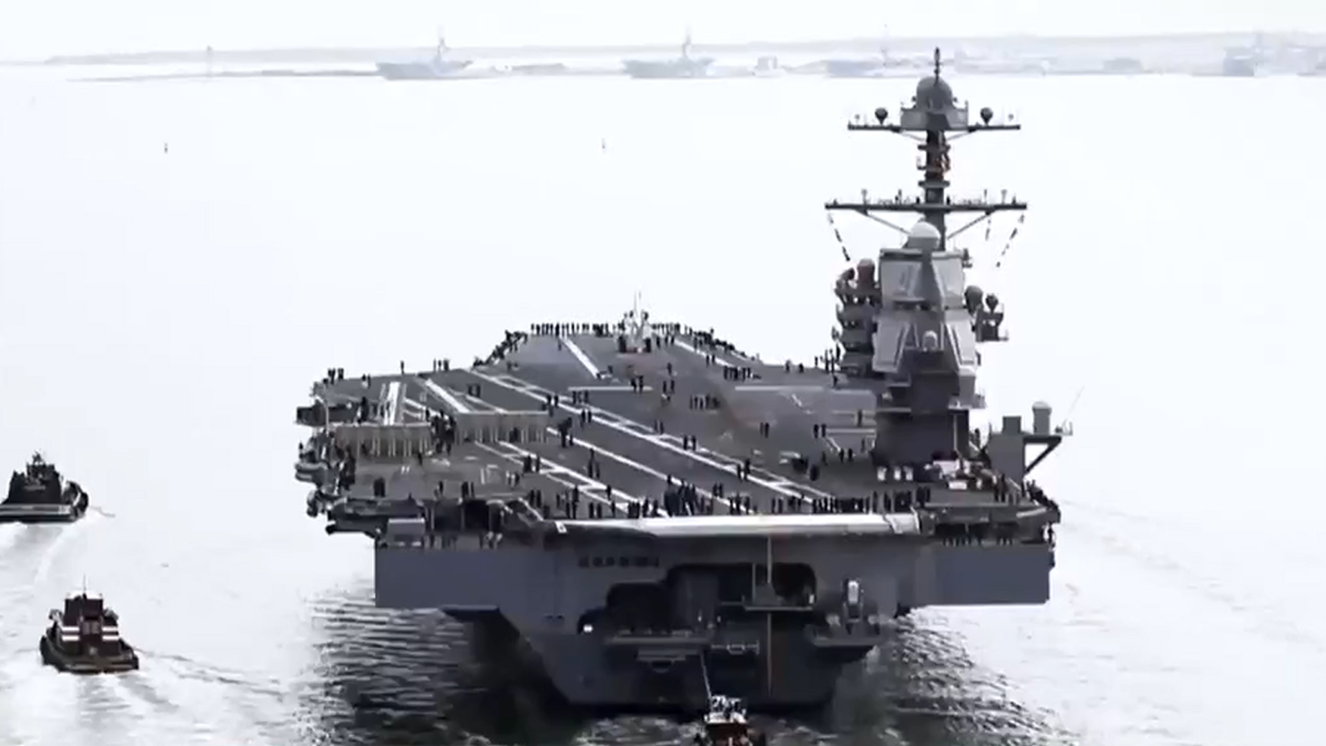USS Gerald R. Ford OUT of Iran War After Fire