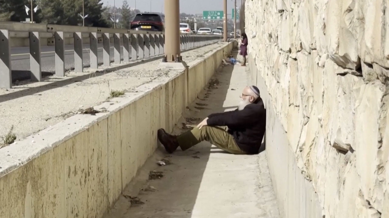 People Run Towards Shelters As Attack Warning Sirens Sound Across Jerusalem