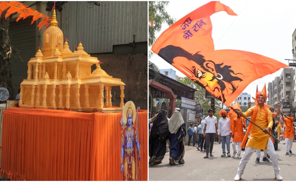 बंगाल में रामनवमी जुलूस : श्रद्धा और सियासत के बीच की लाइन गड्डमड्ड हो गई है - NDTV ग्राउंड रिपोर्ट