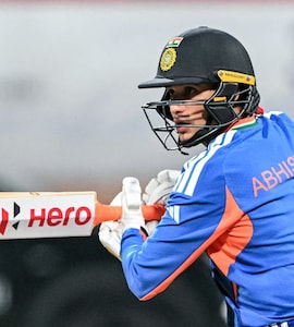 Abhishek Sharma Poor T20 World Cup Run Continues, Falls To Off-Spin For Third Time