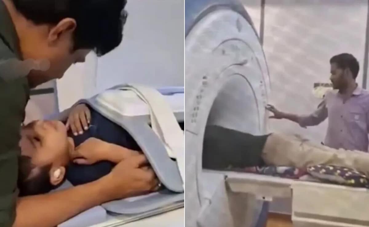 MRI मशीन के शोर से कांप रहा था मासूम, फिर पिता ने जो किया उसे देख भर आएंगी आपकी आंखें!